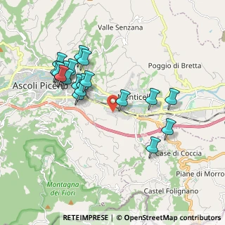 Mappa Via Calzecchi Onesti, 63100 Ascoli Piceno AP, Italia (1.9865)