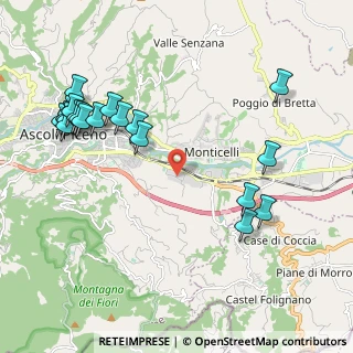 Mappa Via Calzecchi Onesti, 63100 Ascoli Piceno AP, Italia (2.558)