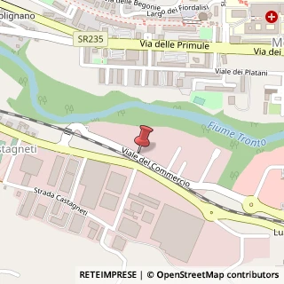 Mappa Via del Commercio, 18, 63100 Ascoli Piceno, Ascoli Piceno (Marche)