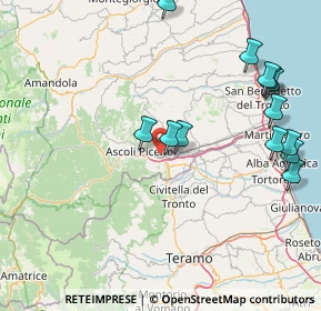 Mappa Via della Canapa, 63100 Ascoli Piceno AP, Italia (19.40231)