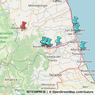 Mappa Via della Canapa, 63100 Ascoli Piceno AP, Italia (17.06818)