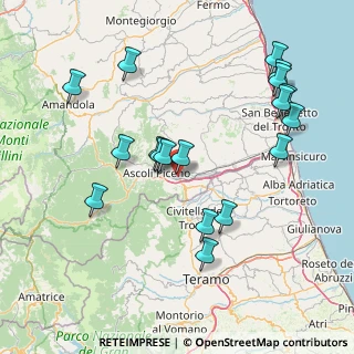 Mappa Via della Canapa, 63100 Ascoli Piceno AP, Italia (17.30222)