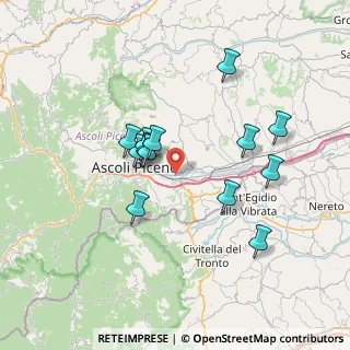 Mappa Via della Canapa, 63100 Ascoli Piceno AP, Italia (6.62923)