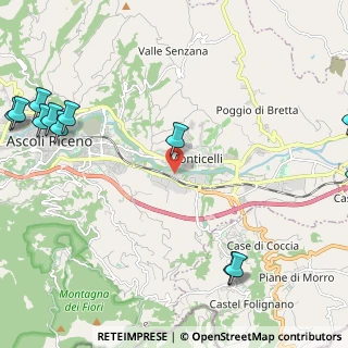 Mappa Via dell'Agricoltura, 63100 Ascoli Piceno AP, Italia (3.47833)