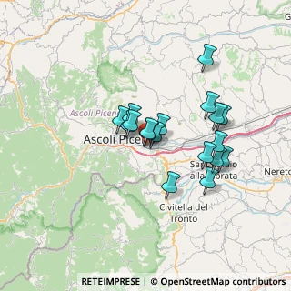 Mappa Via dell'Agricoltura, 63100 Ascoli Piceno AP, Italia (5.69833)
