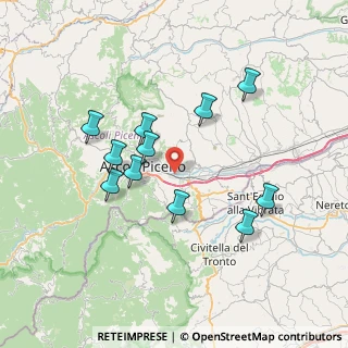 Mappa Via dell'Agricoltura, 63100 Ascoli Piceno AP, Italia (7.04636)