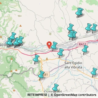 Mappa Via della Trebbiatura, 63100 Ascoli Piceno AP, Italia (6.095)