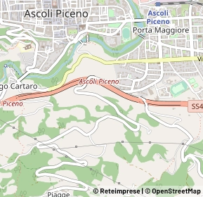 Mappa Via Piagge, 63100 Ascoli Piceno AP, Italia (0.48846)