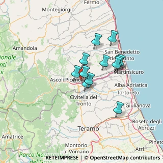 Mappa Zona Industriale Basso Marino, 63100 Ascoli Piceno AP, Italia (11.01167)