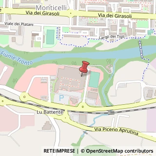 Mappa Via del Commercio, 52, 63100 Ascoli Piceno, Ascoli Piceno (Marche)