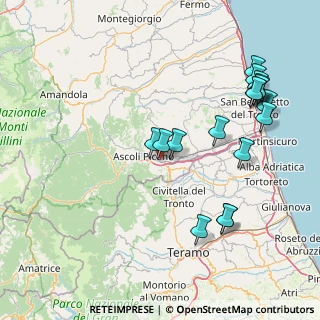 Mappa Via dei Gorghi, 63100 Ascoli Piceno AP, Italia (18.64941)