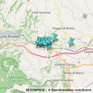 Mappa Via dei Gorghi, 63100 Ascoli Piceno AP, Italia (0.70833)