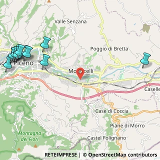 Mappa Via dei Gorghi, 63100 Ascoli Piceno AP, Italia (3.51)