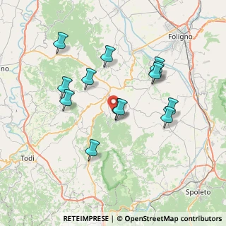 Mappa Località COLLEMEZZO, 06030 Giano dell'Umbria PG, Italia (7.26)