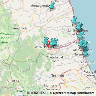 Mappa Castagneti, 63100 Ascoli Piceno AP, Italia (20.30846)