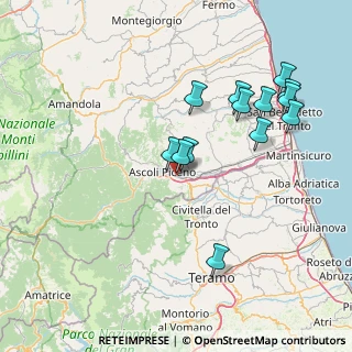 Mappa Castagneti, 63100 Ascoli Piceno AP, Italia (16.11154)