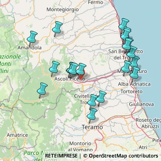 Mappa Viale del Commercio, 63100 Ascoli Piceno AP, Italia (17.8955)