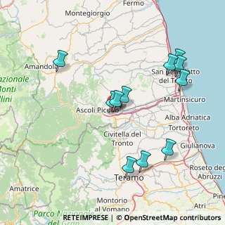 Mappa Viale del Commercio, 63100 Ascoli Piceno AP, Italia (16.44091)