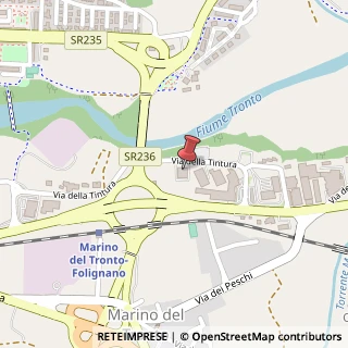 Mappa Via della Tintura, 8, 63100 Ascoli Piceno, Ascoli Piceno (Marche)