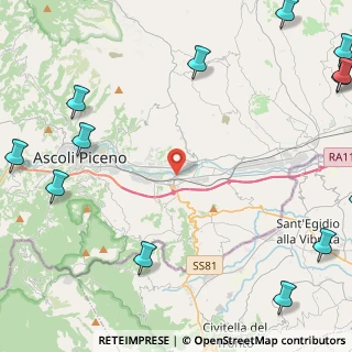 Mappa Viale del Commercio, 63100 Ascoli Piceno AP, Italia (7.74231)