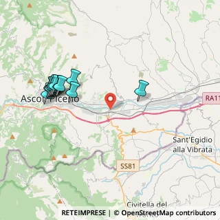 Mappa Via della Tintura, 63100 Ascoli Piceno AP, Italia (4.4925)