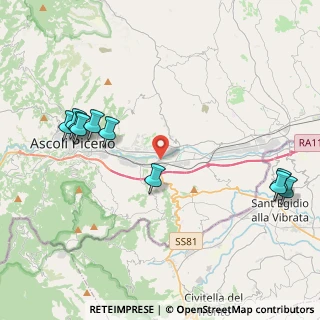 Mappa Viale del Commercio, 63100 Ascoli Piceno AP, Italia (5.51)