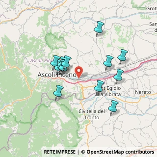 Mappa Viale del Commercio, 63100 Ascoli Piceno AP, Italia (6.73077)