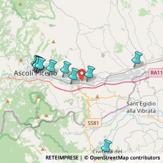 Mappa Via della Filatura, 63100 Ascoli Piceno AP, Italia (4.37182)