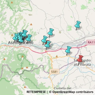 Mappa Via della Filatura, 63100 Ascoli Piceno AP, Italia (4.59)