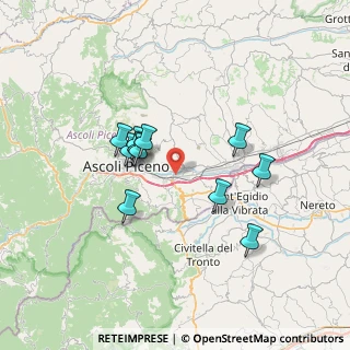 Mappa Via della Filatura, 63100 Ascoli Piceno AP, Italia (6.16182)