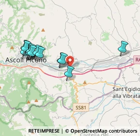 Mappa Via della Filatura, 63100 Ascoli Piceno AP, Italia (4.26667)