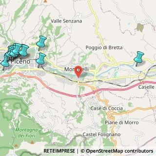 Mappa VIA DEL COMMERCIO C, 63100 Ascoli Piceno AP, Italia (3.64)