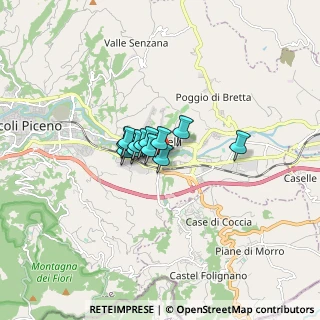 Mappa C.C. Al Battente, 63100 Ascoli Piceno AP, Italia (0.79333)