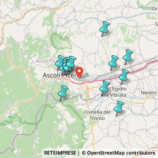 Mappa C.C. Al Battente, 63100 Ascoli Piceno AP, Italia (6.60154)