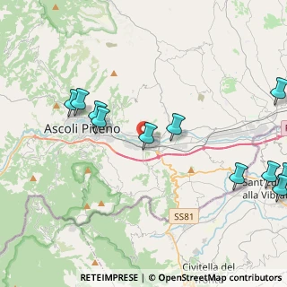 Mappa C.C. Al Battente, 63100 Ascoli Piceno AP, Italia (5.39091)