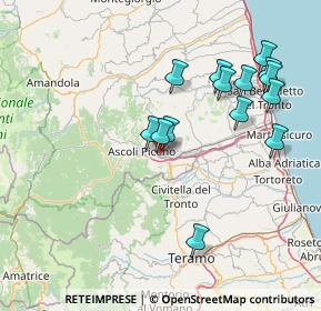 Mappa Centro Commercial Al Battente, 63100 Ascoli Piceno AP, Italia (16.14)