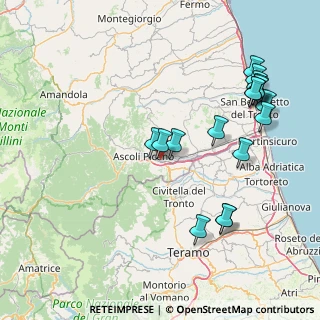Mappa VIA DEL COMMERCIO C, 63100 Ascoli Piceno AP, Italia (18.54824)