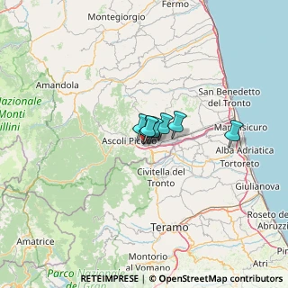 Mappa VIA DEL COMMERCIO C, 63100 Ascoli Piceno AP, Italia (27.85636)