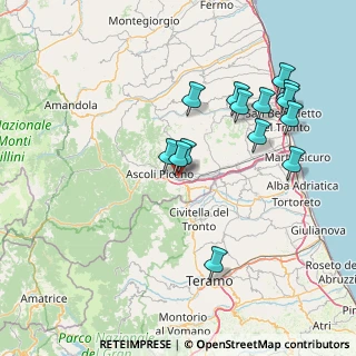 Mappa VIA DEL COMMERCIO C, 63100 Ascoli Piceno AP, Italia (16.14)