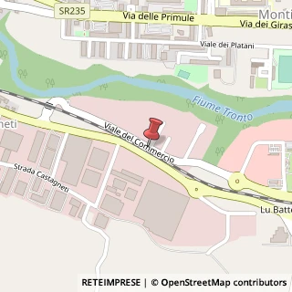 Mappa Via del Commercio, 30, 63100 Ascoli Piceno, Ascoli Piceno (Marche)