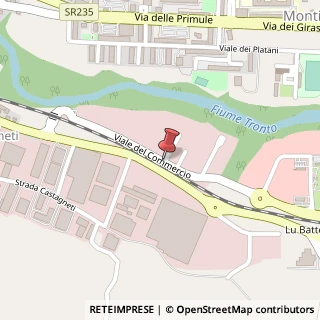 Mappa Via del Commercio, 28, 63100 Ascoli Piceno, Ascoli Piceno (Marche)
