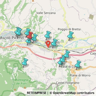 Mappa Via dell'Artigianato, 63100 Ascoli Piceno AP, Italia (2.10143)