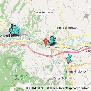 Mappa Via dell'Artigianato, 63100 Ascoli Piceno AP, Italia (2.64)
