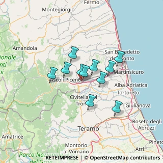 Mappa Via 266, 63100 Ascoli Piceno AP, Italia (9.88727)