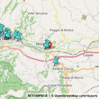 Mappa Via della Cardatura, 63100 Ascoli Piceno AP, Italia (3.40571)
