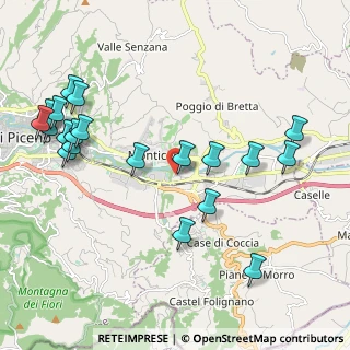 Mappa Via della Cardatura, 63100 Ascoli Piceno AP, Italia (2.536)