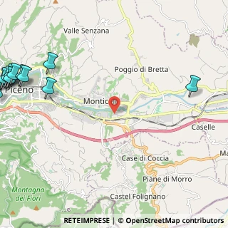 Mappa Via della Cardatura, 63100 Ascoli Piceno AP, Italia (3.96583)