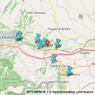 Mappa Via della Cardatura, 63100 Ascoli Piceno AP, Italia (1.92273)