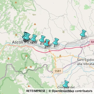 Mappa Via della Cardatura, 63100 Ascoli Piceno AP, Italia (3.97)