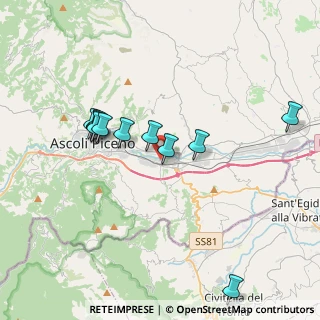 Mappa Centro Commerciale Ascoli Piceno Al Battente, 63100 Ascoli Piceno AP, Italia (3.76182)